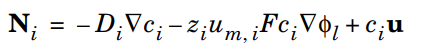 nernst planck equation
